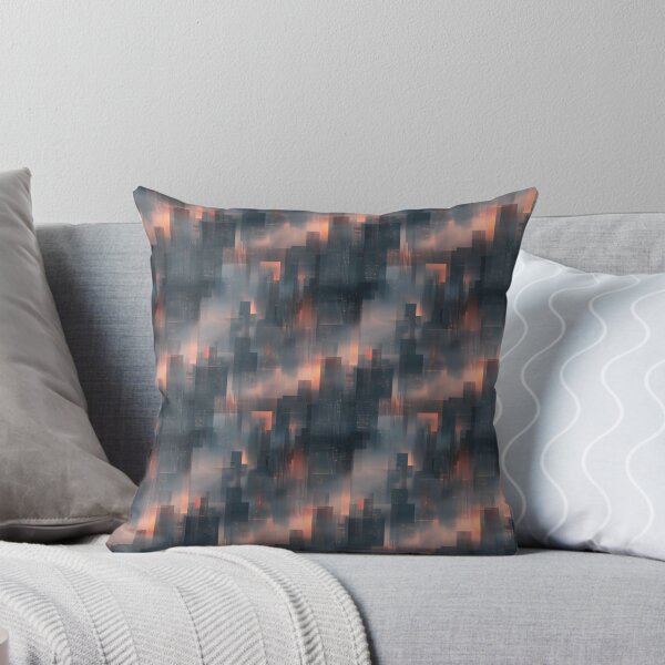 Item preview,  Futuristic Sunset Skyline – Dreamy Pixelated Cityscape Design designed and sold by myprintedgems.