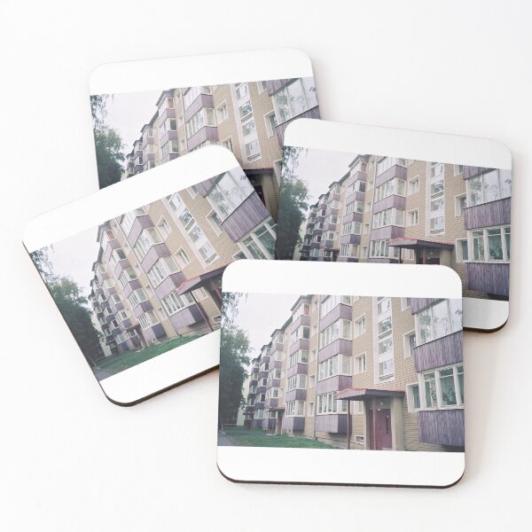 Item preview, Soviet-Era Apartment Block Street View designed and sold by mindmadecrafts.