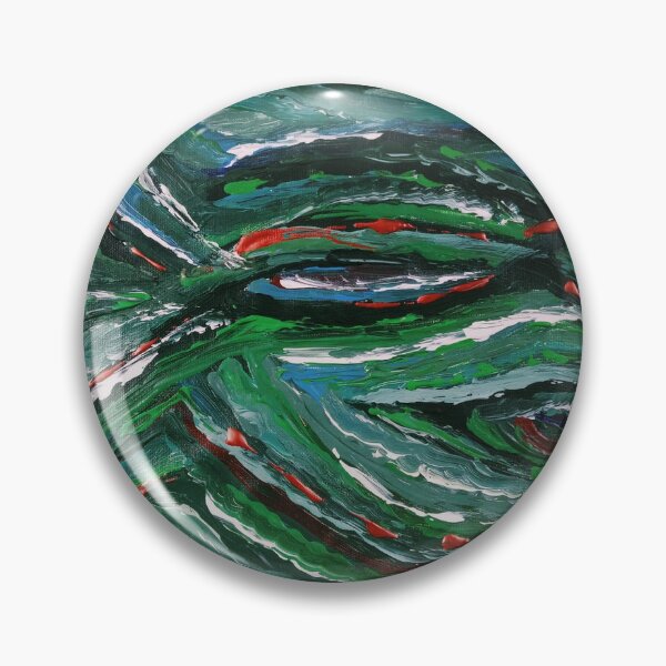 Item preview, Synesthesia Art: Painting of a Song  (Deep Green and Blue) designed and sold by DrBethRadulski.
