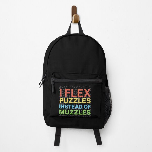 Item preview, I Flex Puzzles Instead of Muscles | Brain Teaser designed and sold by DesignDazzles.