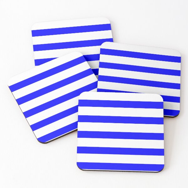 Item preview, Thick Blue & White Stripes designed and sold by Goods4SaleNow.