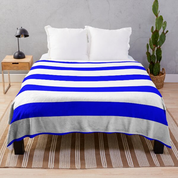 Item preview, Thick Blue & White Stripes designed and sold by Goods4SaleNow.