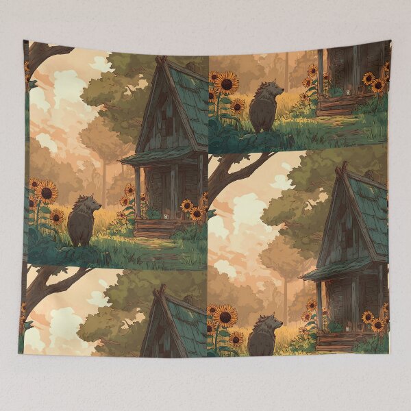 Item preview, Cozy Cottagecore Animal designed and sold by bapupa.
