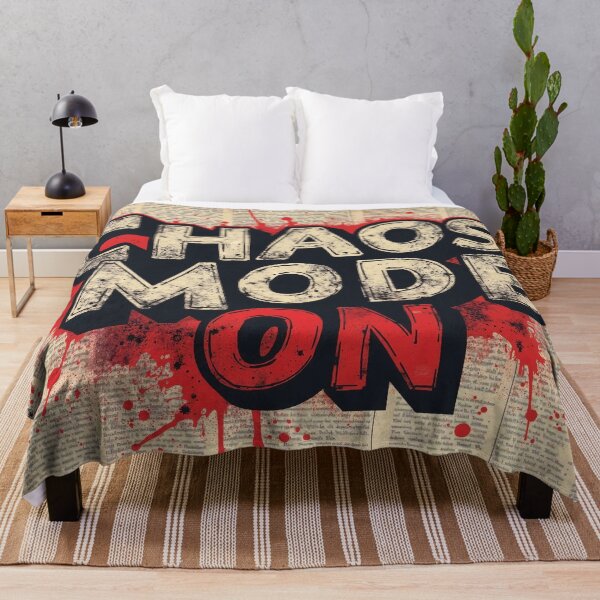 Item preview, PUNK DISRUPTION – Edgy Chaos Text w/ Paint Splatters & Scratches designed and sold by WelSol.