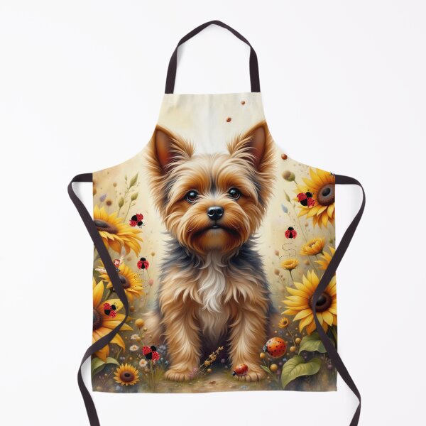 Item preview, Sunflower Garden Yorkshire Terrier Delight designed and sold by Wags & Tails.