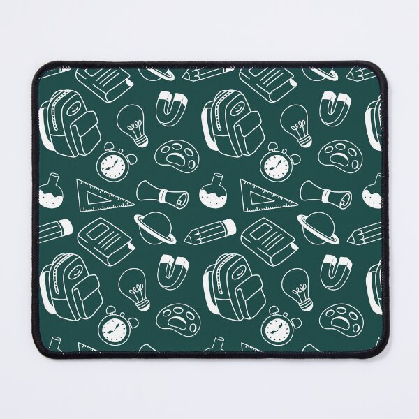 Item preview, Back to School Pattern with Books, Supplies & Classroom Icons – Fun Teacher & Student Notebooks designed and sold by FestivityFinds.