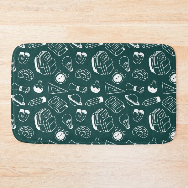 Item preview, Back to School Pattern with Books, Supplies & Classroom Icons – Fun Teacher & Student Notebooks designed and sold by FestivityFinds.