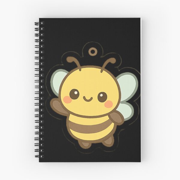 Item preview, Kawaii keychain Cute bee designed and sold by DamioPolArt.