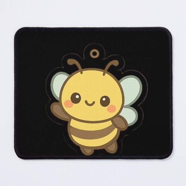 Item preview, Kawaii keychain Cute bee designed and sold by DamioPolArt.