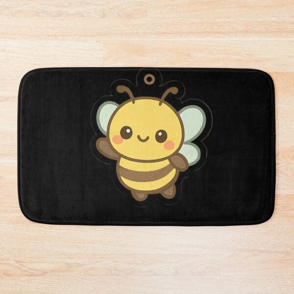 Item preview, Kawaii keychain Cute bee designed and sold by DamioPolArt.