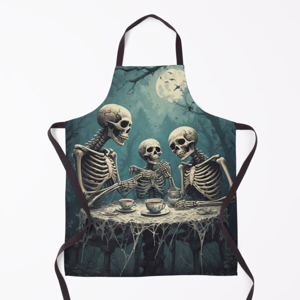 Item preview, Skeleton Friends Tea Time - Halloween 2025 designed and sold by SuperVenus.