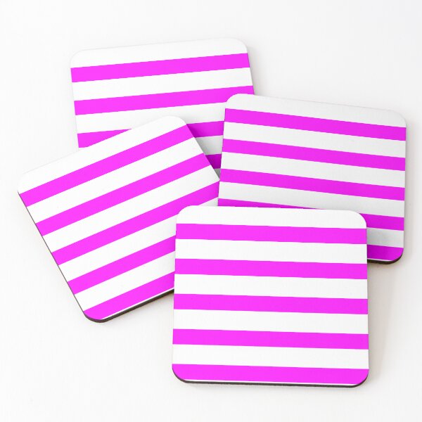 Item preview, Thick Pink & White Stripes designed and sold by Goods4SaleNow.