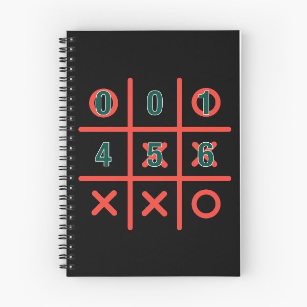 Item preview, Strategic Numbers Tic Tac Toe Game Design designed and sold by cabana.space.