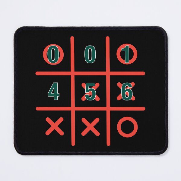 Item preview, Strategic Numbers Tic Tac Toe Game Design designed and sold by cabana.space.