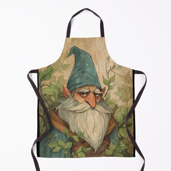 Item preview, Forest Cottagecore Gnome designed and sold by bapupa.
