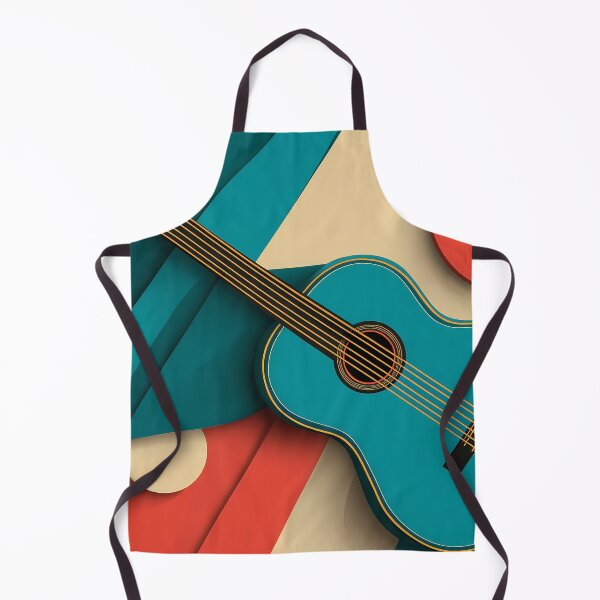 Item preview, Abstract geometric classical guitar art designed and sold by gut2000.