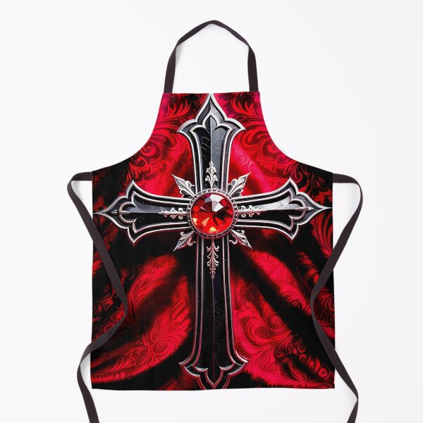 Item preview, Gothic Crimson Cross of Valor designed and sold by Exodoi.