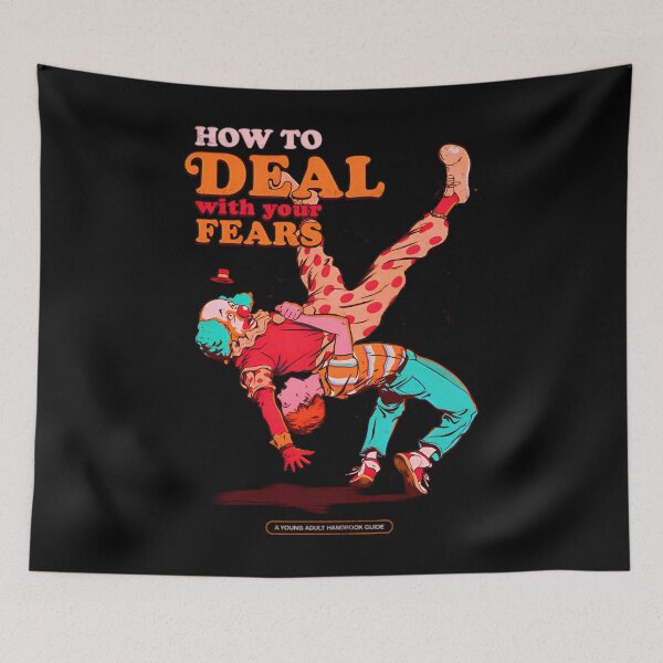 Item preview, How to Deal with Your Fears - Clown designed and sold by comfortesas.