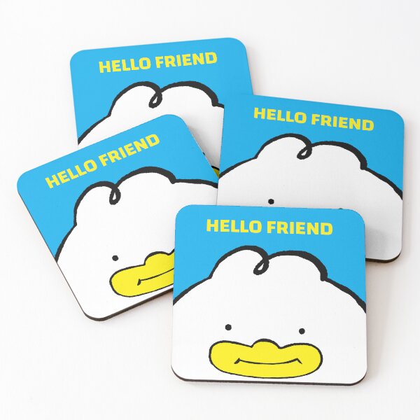 Item preview, HELLO FRIEND NOTE CARD - KPOP DEMON HUNTERS designed and sold by soyalexalan.