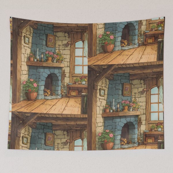 Item preview, Vintage Cottagecore Interior Charm designed and sold by bapupa.