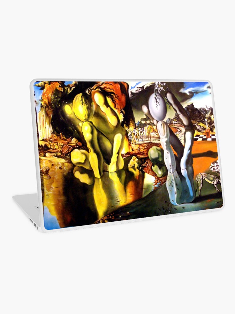 Prefacio cola mantener Vinilo para portátil «Metamorfosis de Narciso Salvador Dali» de arthistory  | Redbubble