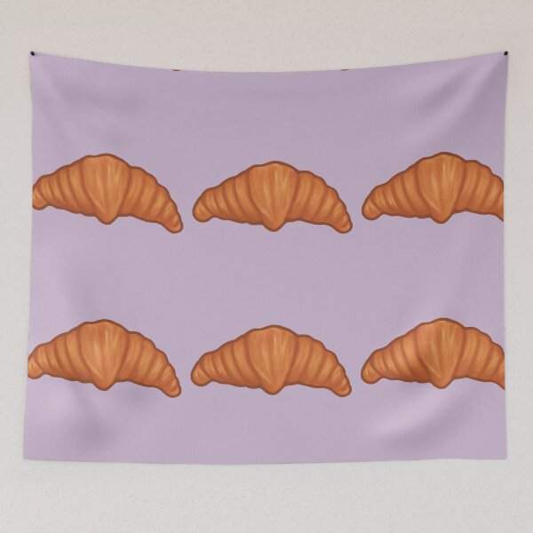 Artikelvorschau, Croissant-Gebäck-Illustration entworfen und verkauft von Crayon Cup.