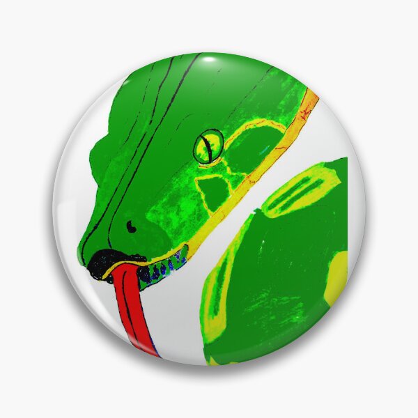 Item preview, Emerald Tree Boa White  designed and sold by Chad's Fresh Art.