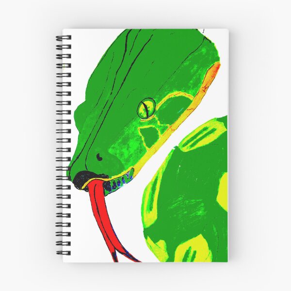 Item preview, Emerald Tree Boa White  designed and sold by Chad's Fresh Art.