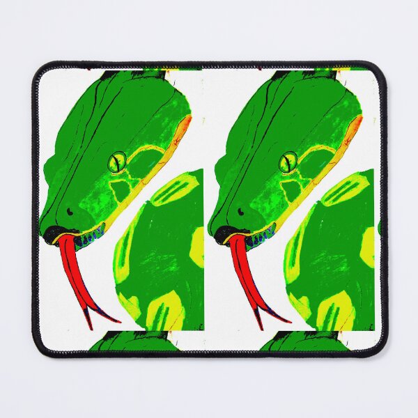 Item preview, Emerald Tree Boa White  designed and sold by Chad's Fresh Art.