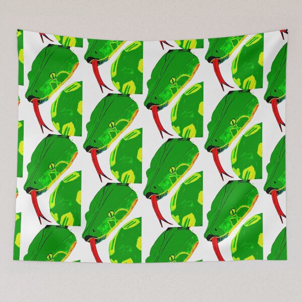 Item preview, Emerald Tree Boa White  designed and sold by Chad's Fresh Art.