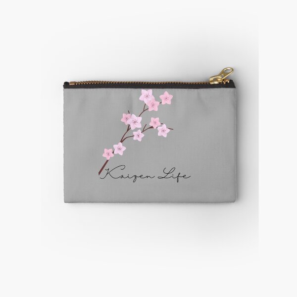 Item preview, Kaizen Life – Cherry Blossom Branch with Flowing Script designed and sold by JaegerZA.