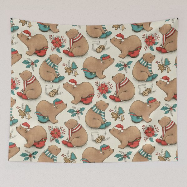 Item preview, Bear-y Christmas Cubs  designed and sold by Perrin Le Feuvre.