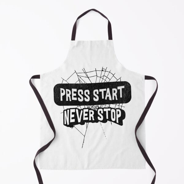 Item preview, Press Start Never Stop Gaming Design designed and sold by Charcoalart.