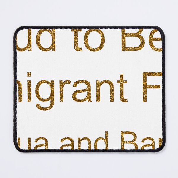 Item preview, PROUD TO BE AN IMMIGRANT FROM ANTIGUA AND BARBUDA SEQUIN designed and sold by TheIconSmith.