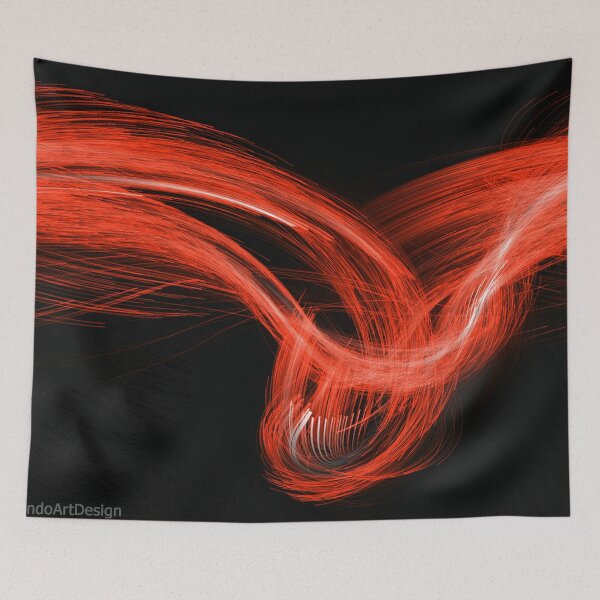 Item preview, the red line designed and sold by NandoArtDesign.