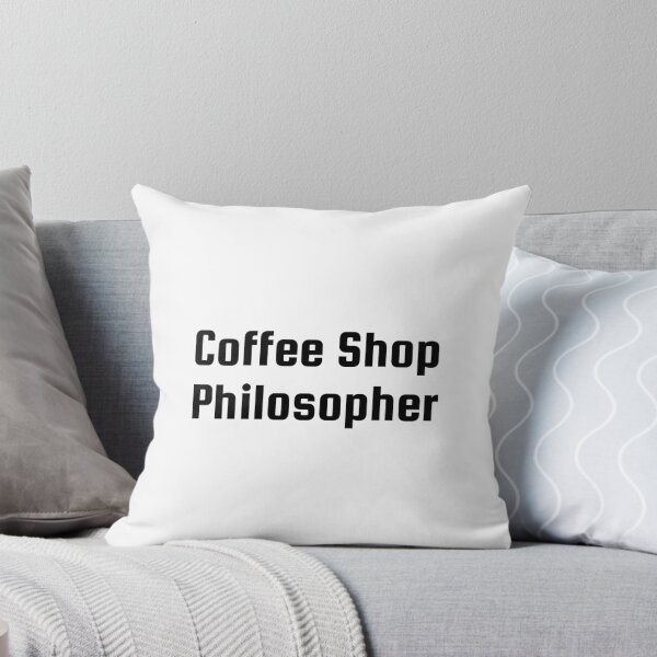 Item preview, Coffee Shop Philosopher designed and sold by Ninjacatoff.
