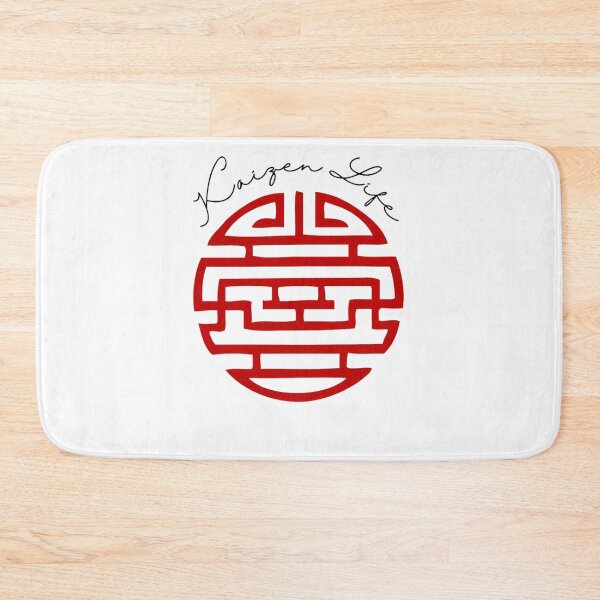 Item preview, Kaizen Life – Circular Japanese Motif with Flowing Script designed and sold by JaegerZA.