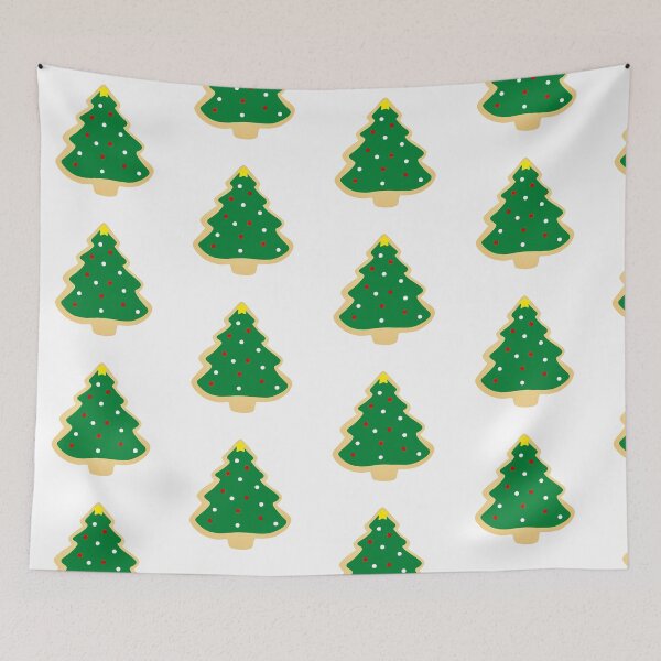 Item preview, christmas tree cookie designed and sold by sweetb3rry.