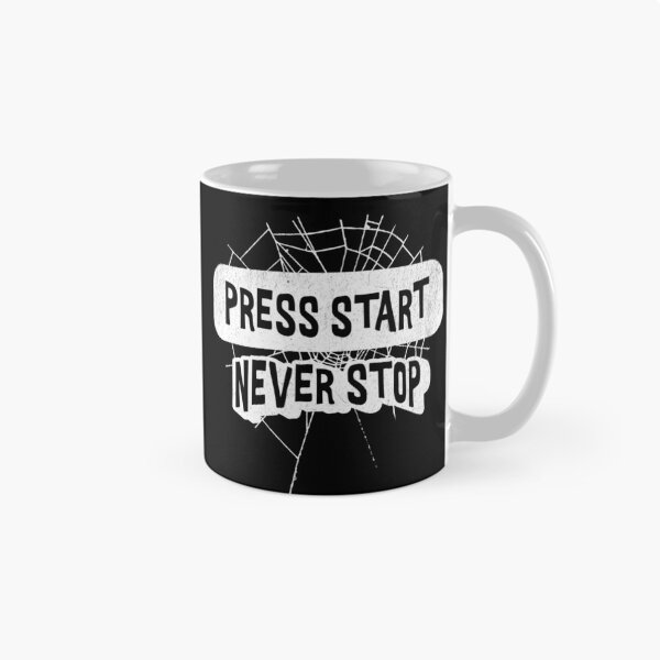 Item preview, Press Start Never Stop Gaming Design designed and sold by Charcoalart.