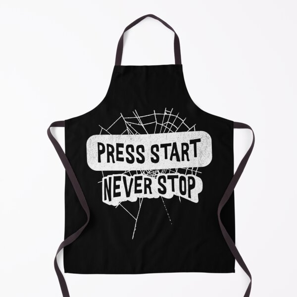 Item preview, Press Start Never Stop Gaming Design designed and sold by Charcoalart.