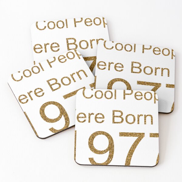 Item preview, ALL COOL PEOPLE WERE BORN IN 1977 SEQUIN designed and sold by TheIconSmith.