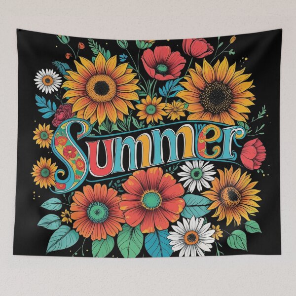 Item preview, summer flowers  designed and sold by jackoslimited.