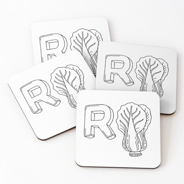 Item preview, An Illustration of the Letter R Standing for Radicchio designed and sold by rasagamastore.