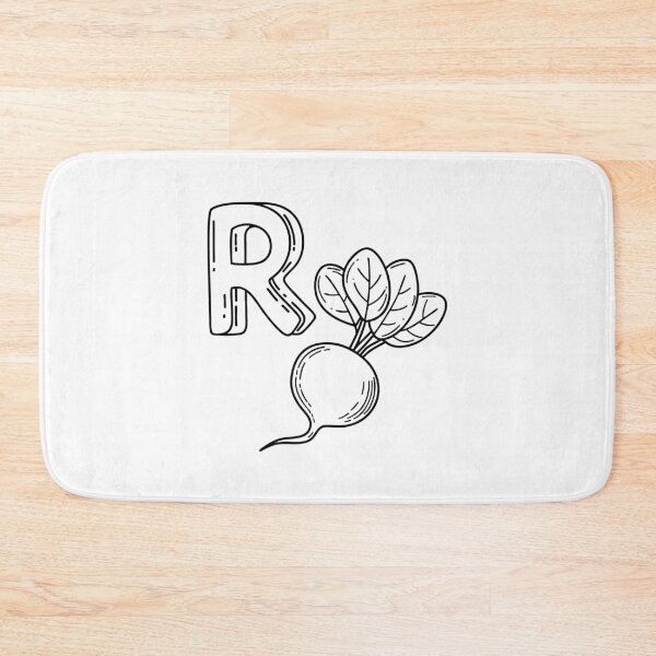 Item preview, An Illustration of the Letter R Standing for Radish designed and sold by rasagamastore.