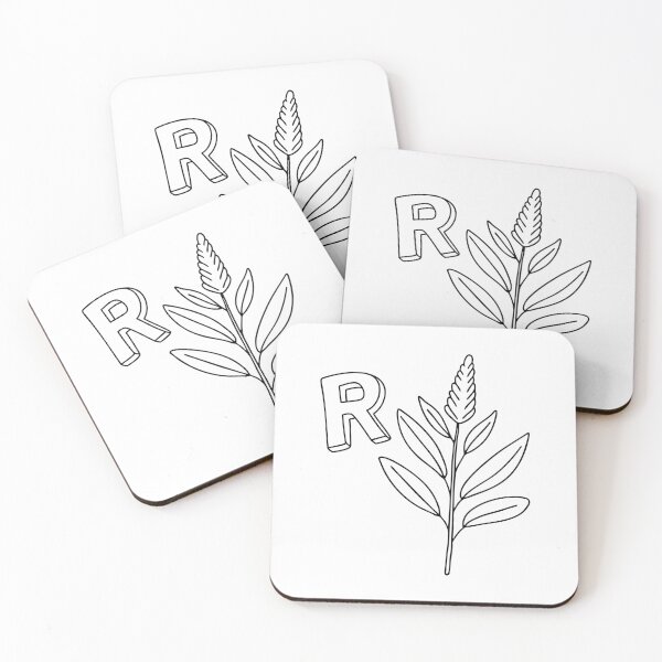 Item preview, An Illustration of the Letter R Standing for Ragweed designed and sold by rasagamastore.