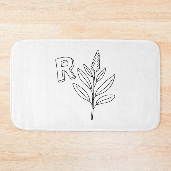 Item preview, An Illustration of the Letter R Standing for Ragweed designed and sold by rasagamastore.