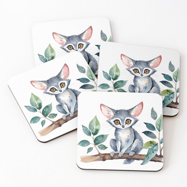 Item preview, Galago Cute Animal Water Paint  designed and sold by Moonde04.