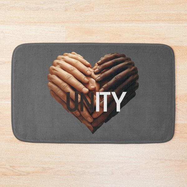 Item preview, Unity in Diversity – Heart-Shaped Hands designed and sold by SamartkitDesign.
