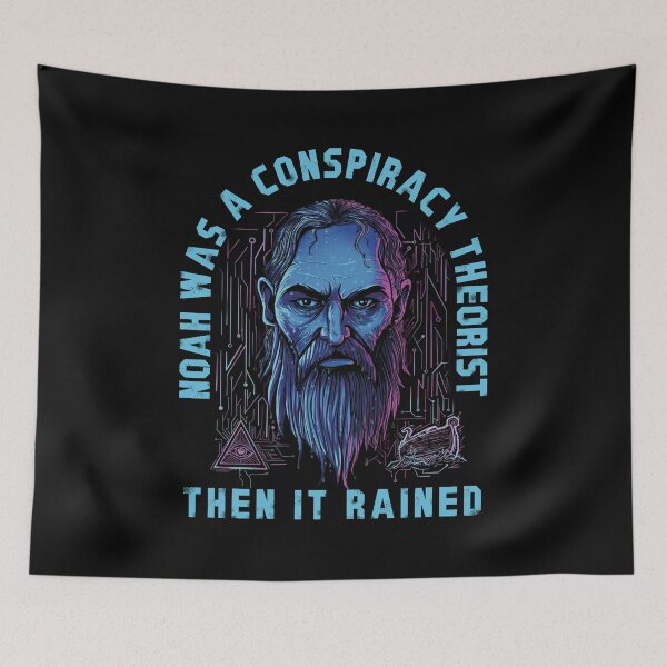 Item preview, Noah Was a Conspiracy Theorist – Then It Rained designed and sold by EvangelLuke.