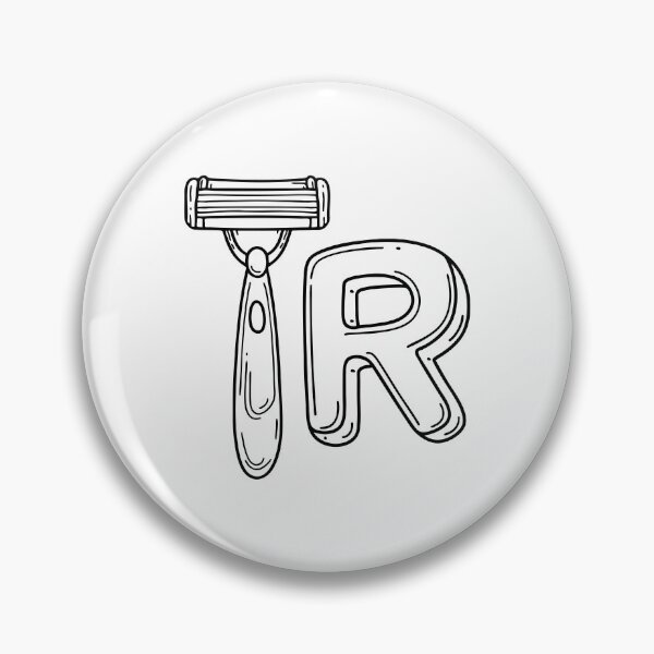 Item preview, An Illustration of letter R stand for Razor designed and sold by rasagamastore.